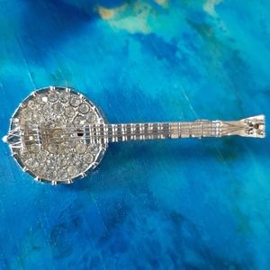 Vintage Brooch Banjo Silvertone